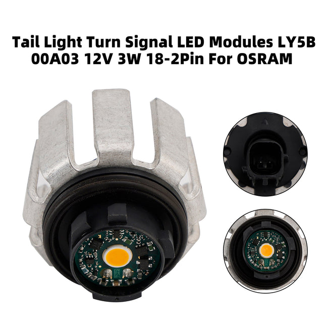 Tail Light Turn Signal LED Modules LY5B 00A03 12V 3W 18-2Pin For OSRAM
