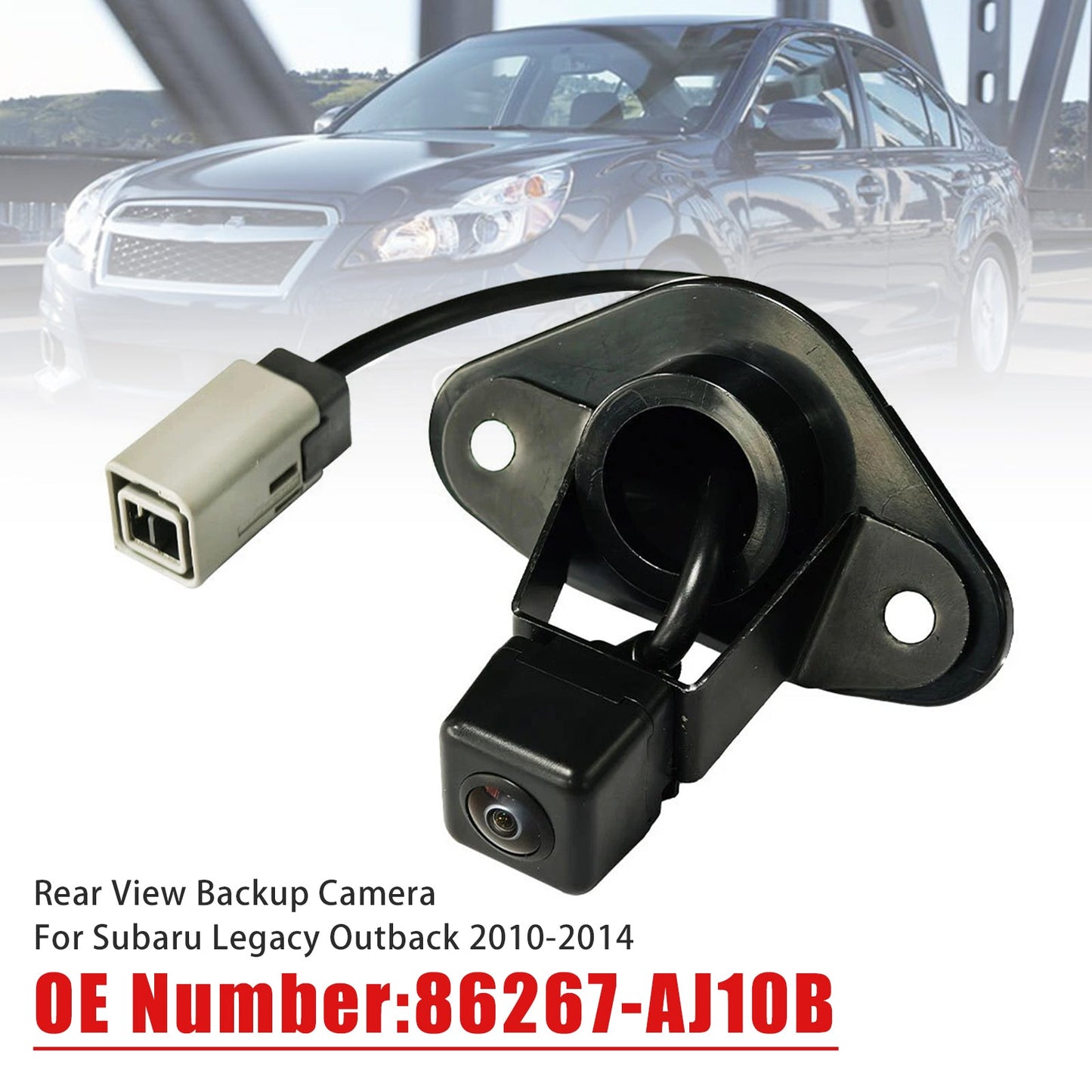 Rear View Backup Camera 86267-AJ10B For Subaru Legacy Outback 2010-2014