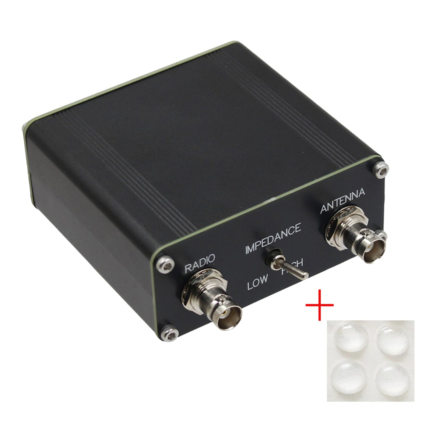 Z-Match QRP Manual Tuner Antenna Tuner HAM Adapter 3-28 MHz BNC Interface