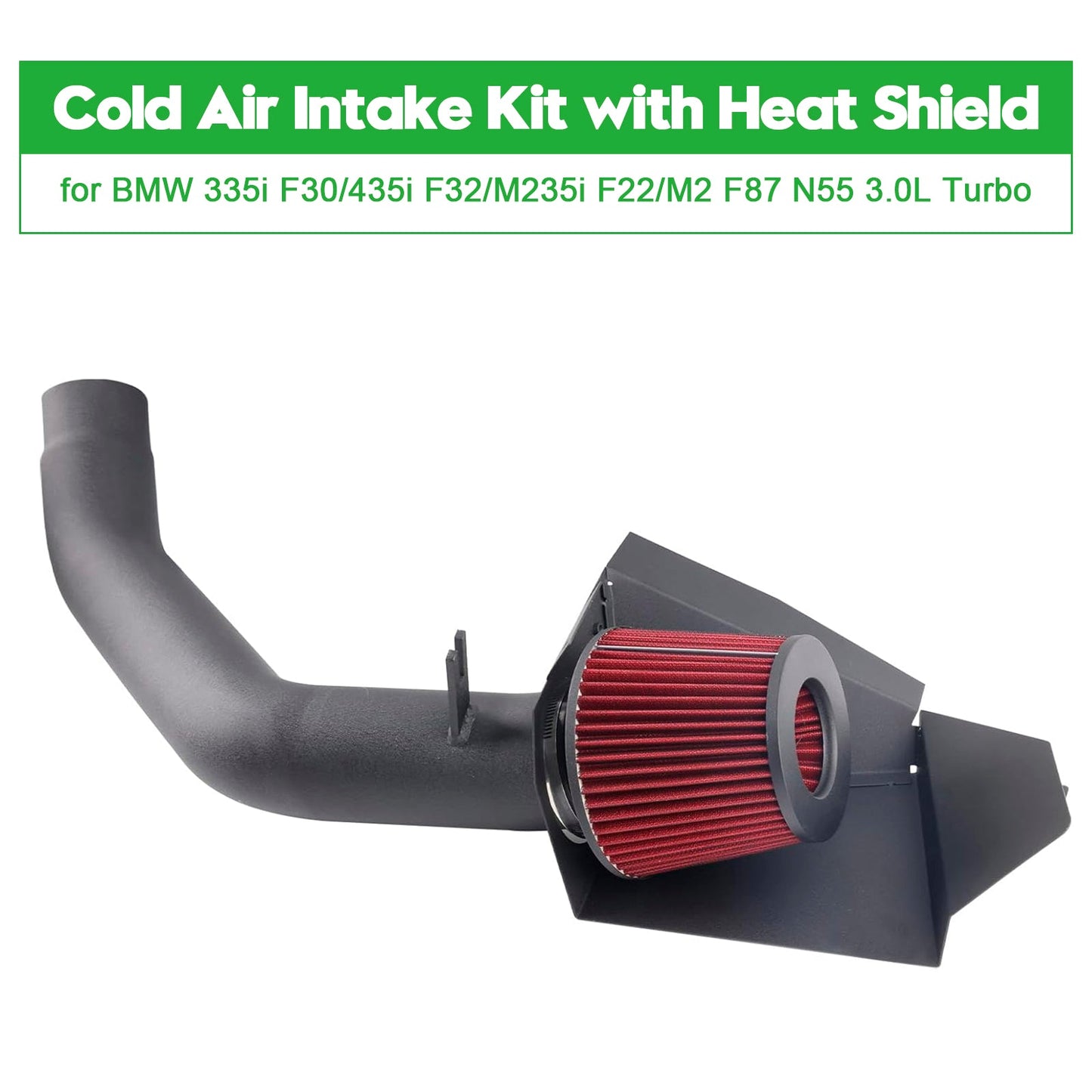 2014-2016 BMW F32 435i/xDrive/Grand Coupe N55 3.0L Cold Air Intake Kit