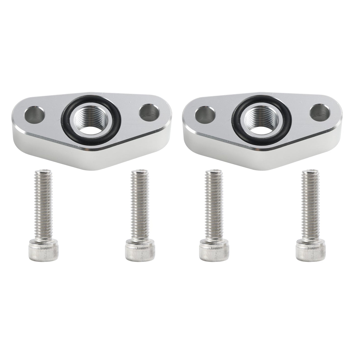 2 Pack Oil Pressure Sensor Adapter Plate M16 x 1.5 551623 For Chevy LS