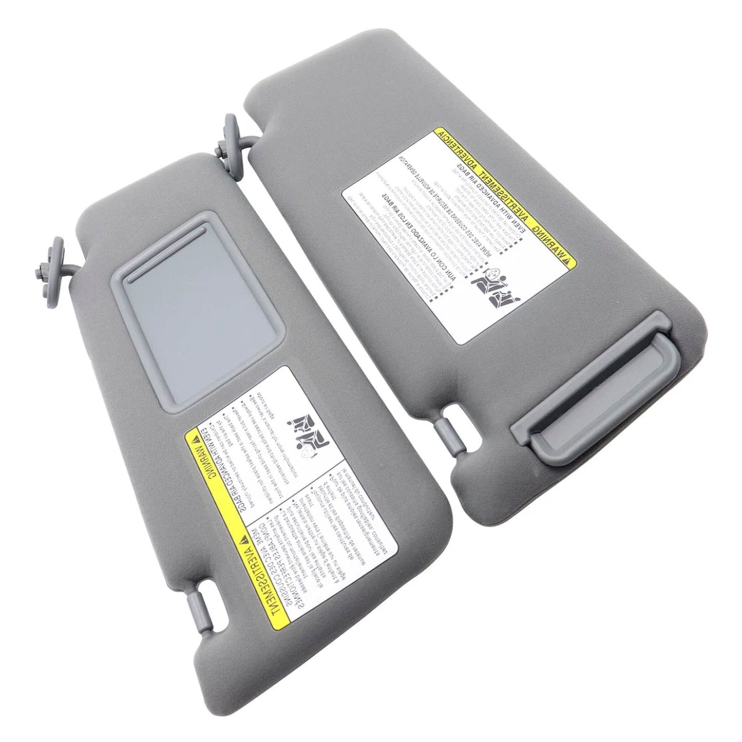 2013-2018 Nissan Altima 2PCS Gray Sun Visor Left & Right 74320-04181-B1 74310-04181-B1