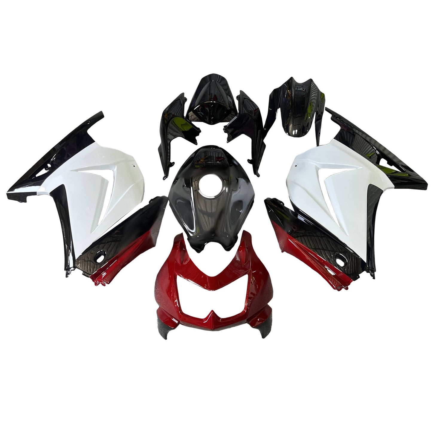 Injection Fairing Kit Bodywork Plastic ABS fit For Kawasaki EX250 Ninja250R 2008-2012