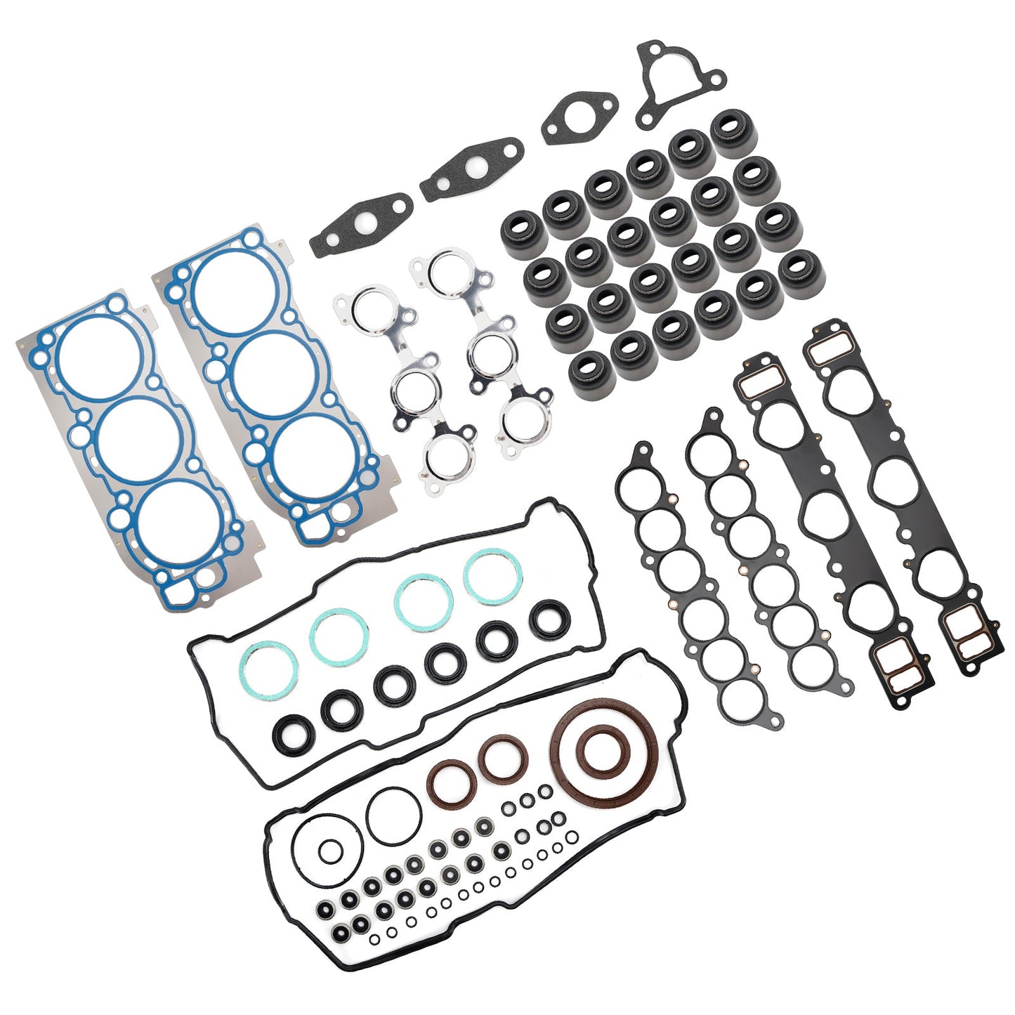 2000–2002, 2004 GAZ-3111 Volga 5VZ-FE Engine Overhaul Gasket Kit 04111-62130