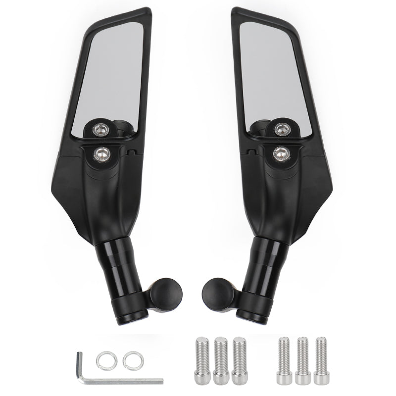 2014-2021 Yamaha MT-07 Adjustable Wing Fin Rearview Mirrors