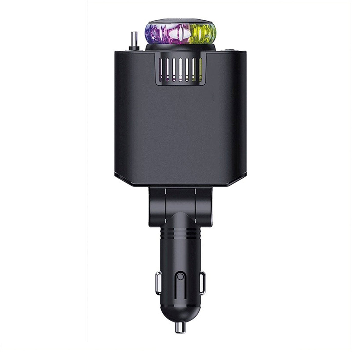 120W Super Fast Car Charger with Retractable Cable Smart Air Freshener Charger