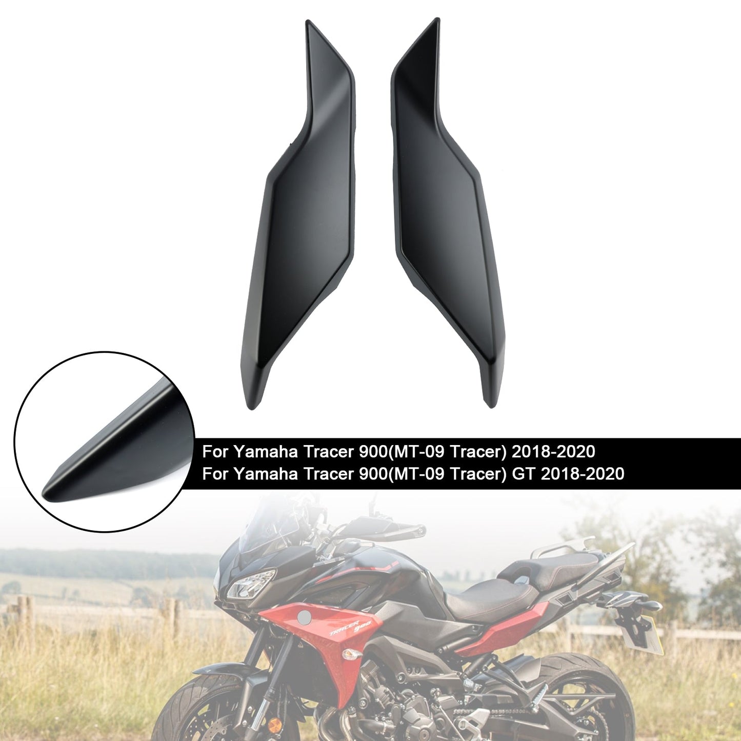 2018-2020 Yamaha Tracer 900 / GT Rear Tail Side Seat Fairing Panel