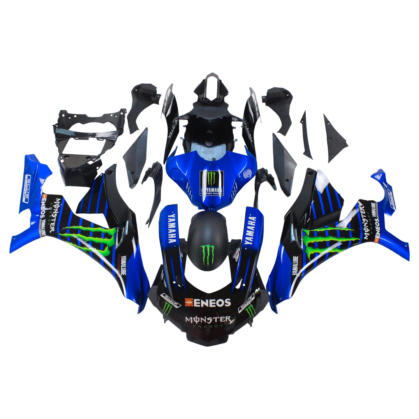 2015-2019 Yamaha YZF 1000 R1 Injection Fairing Kit Bodywork Plastic ABS