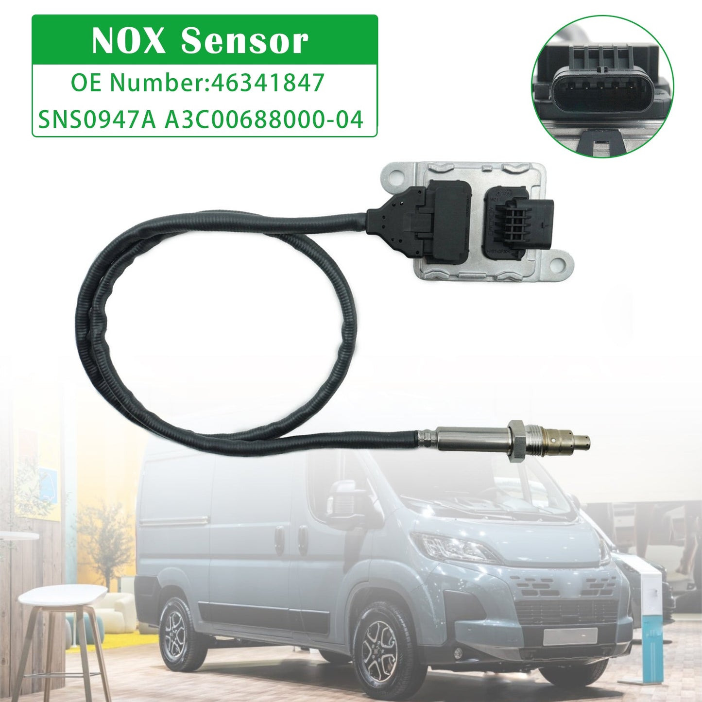 46341847 for Fiat Ducato Platform/Chassis 2019.05 NOX Sensor A3C00688000