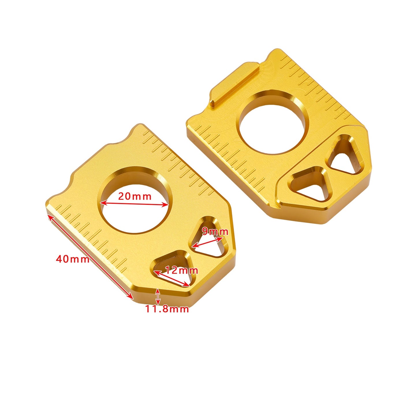 2005-2024 SUZUKI DRZ400SM 400S 400E CNC Rear Chain Adjuster Axle Block
