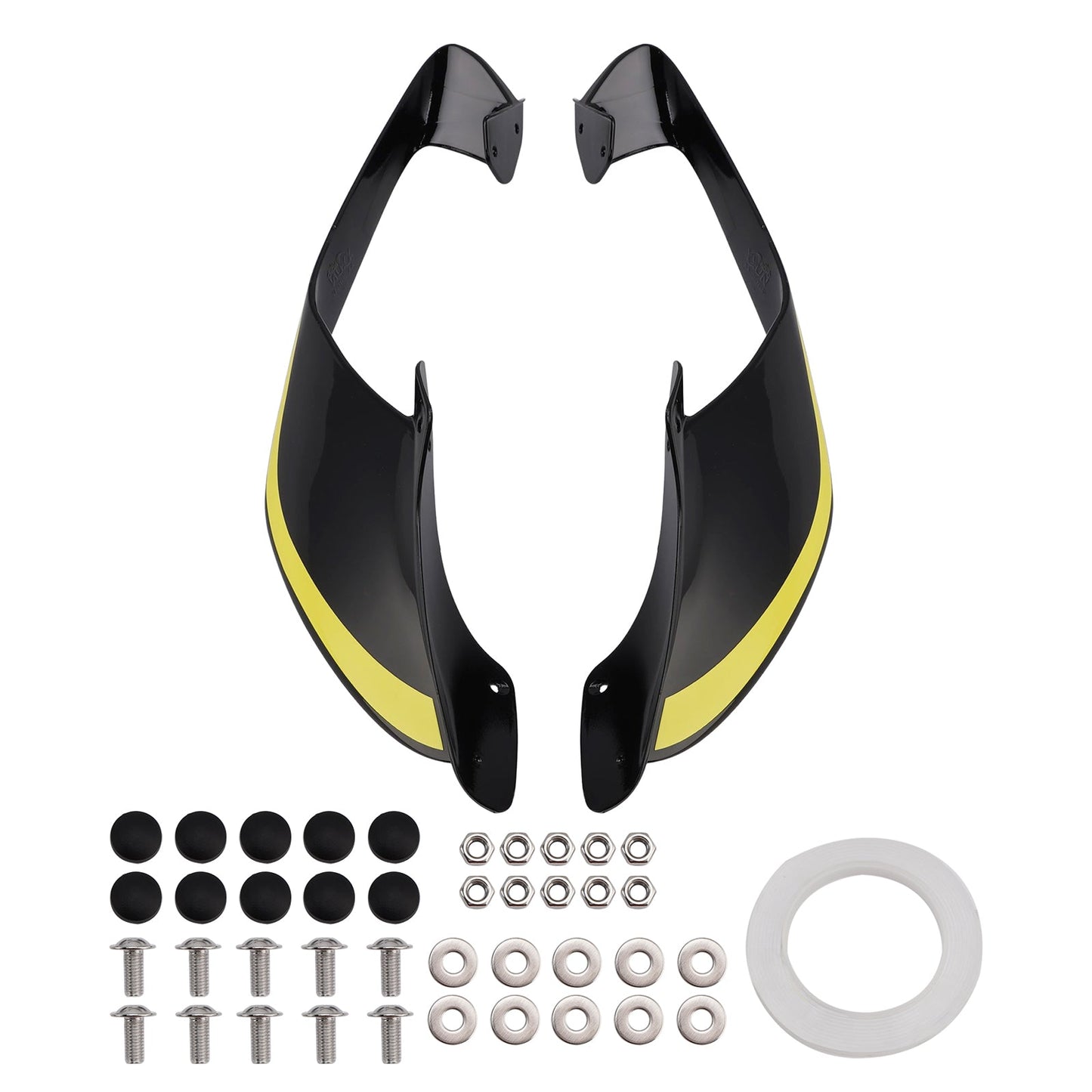 2021-2024 Yamaha YZF R1 R1M Front Side Winglets Wings Spoiler Fairing