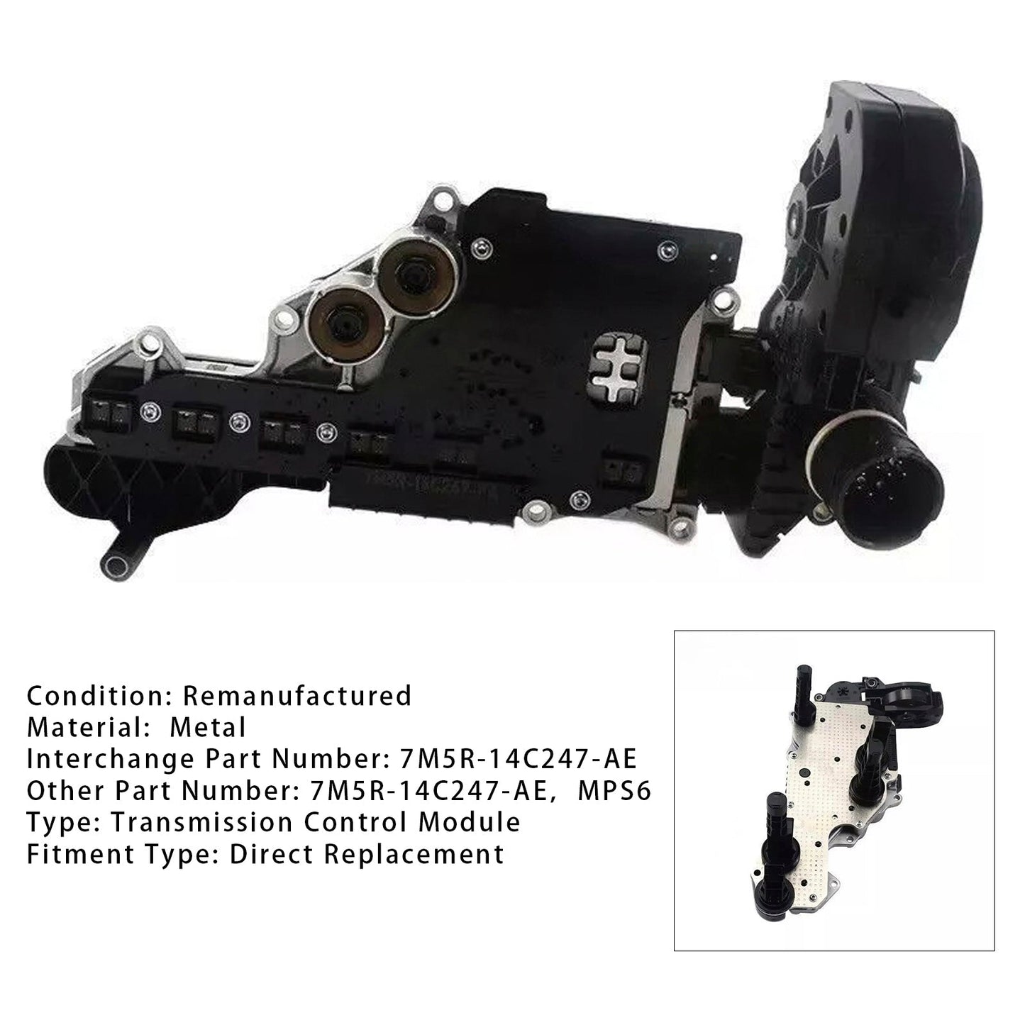 MPS6 Transmission Control Module Unit 7M5R-14C247-AE For Volvo C30