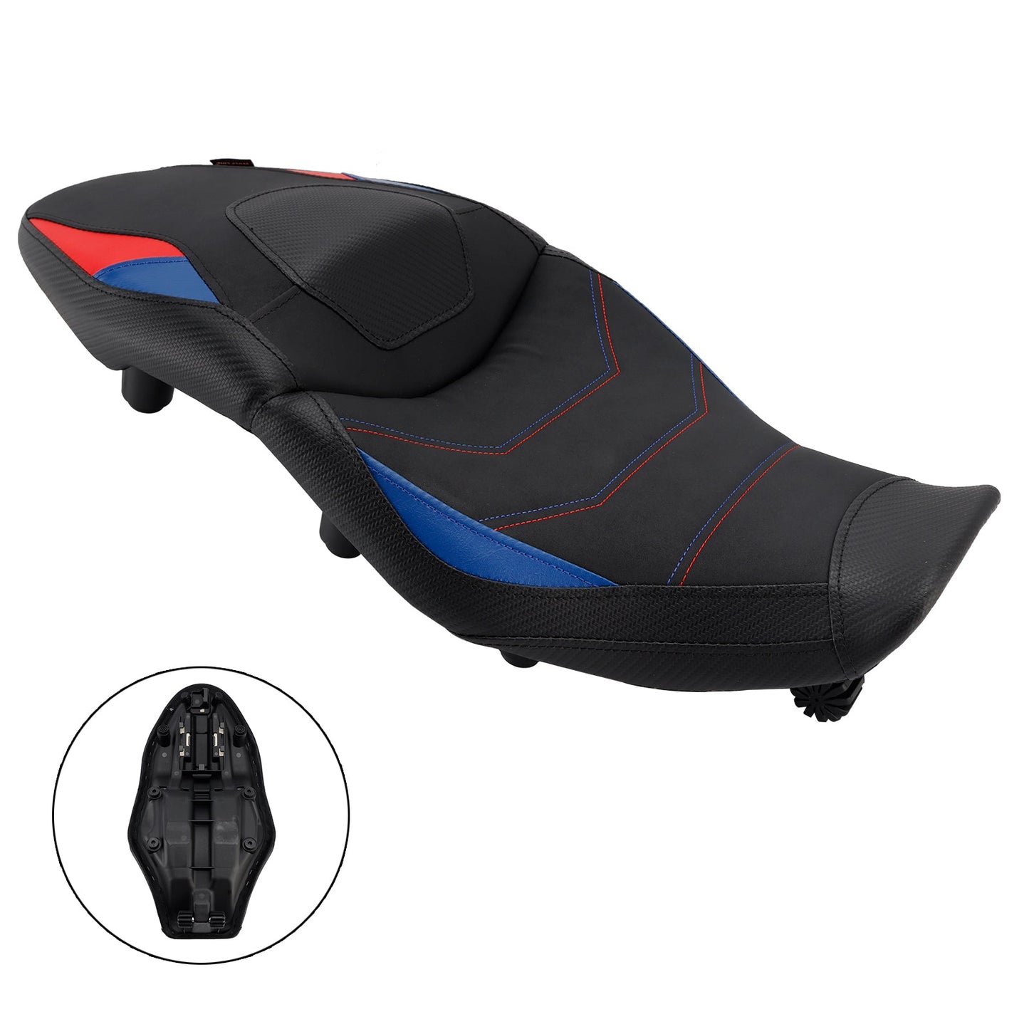 Front Rear Driver Passenger Seat -20mm Black Fits For Bmw S1000Xr 20-24 M1000Xr Black