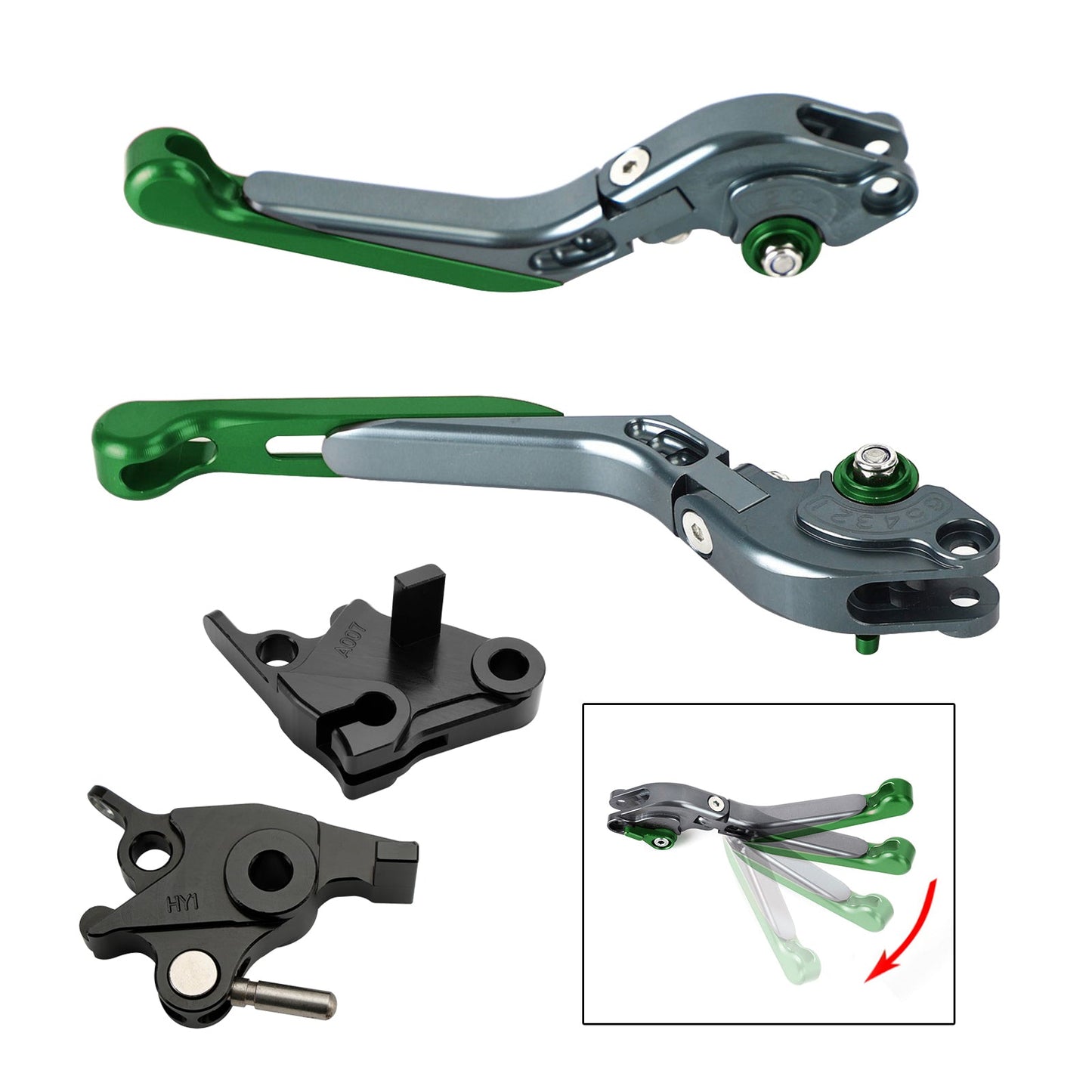 2020-2021 CFMOTO 400NK 650NK 650MT 650GT Adjustable Clutch Brake Lever