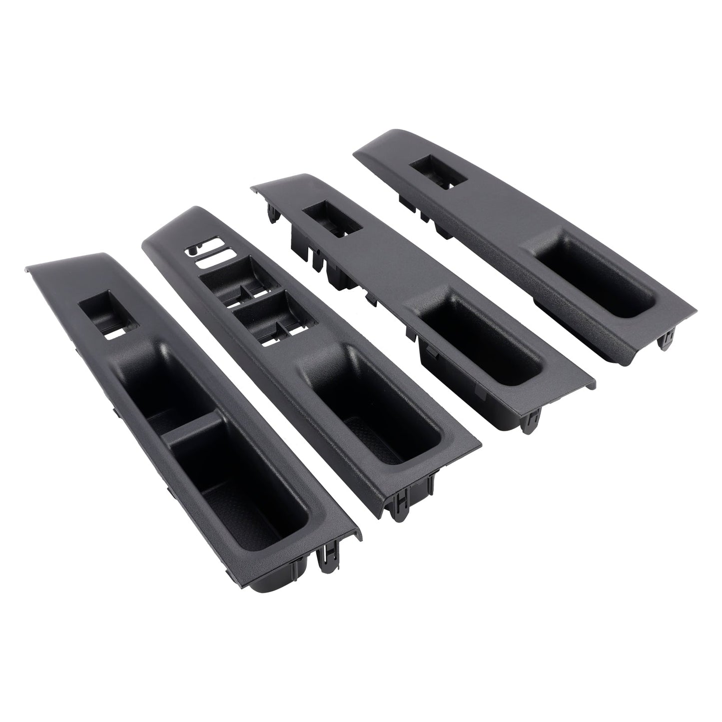 4pcs Window Switch Panel Bezel Trim For Toyota Yaris 2012-2014