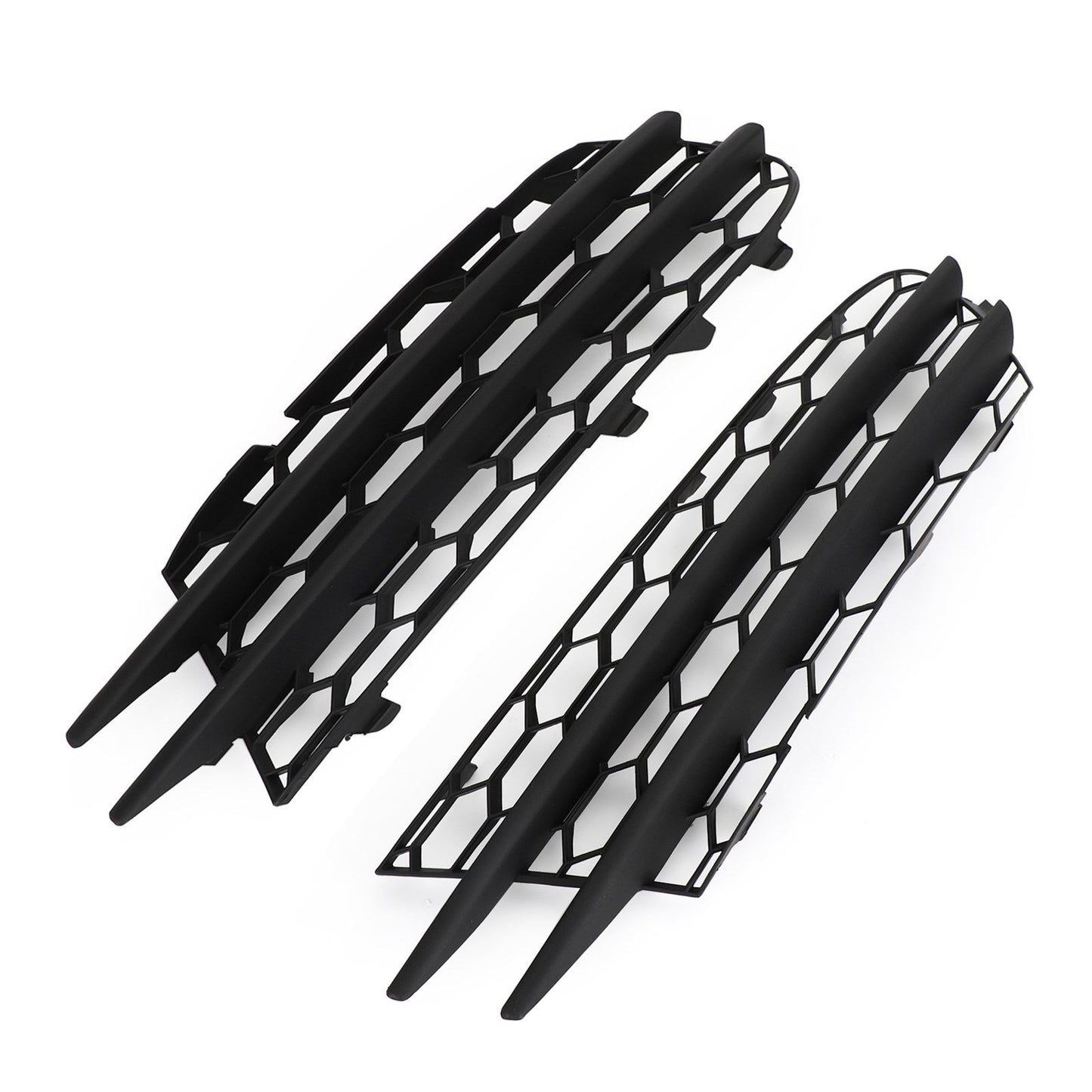 2008-2014 VW Scirocco Pair Front Bumper O/S Lower Grill 1K8853666B