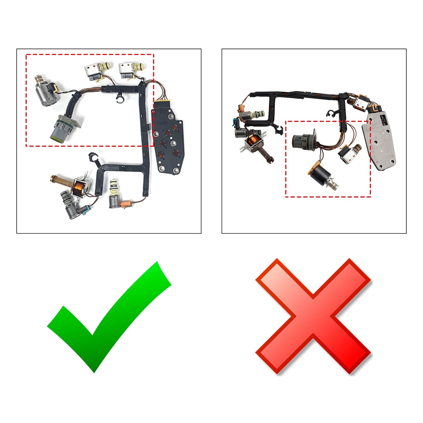 1993-2002 Tahoe Yukon v8 4.8 l 5.0 l 5.3 l 5.7 l 4spd 4wd 4X4 9PCS 4L60E 4L65E Transmission Solenoid Kit 8677314