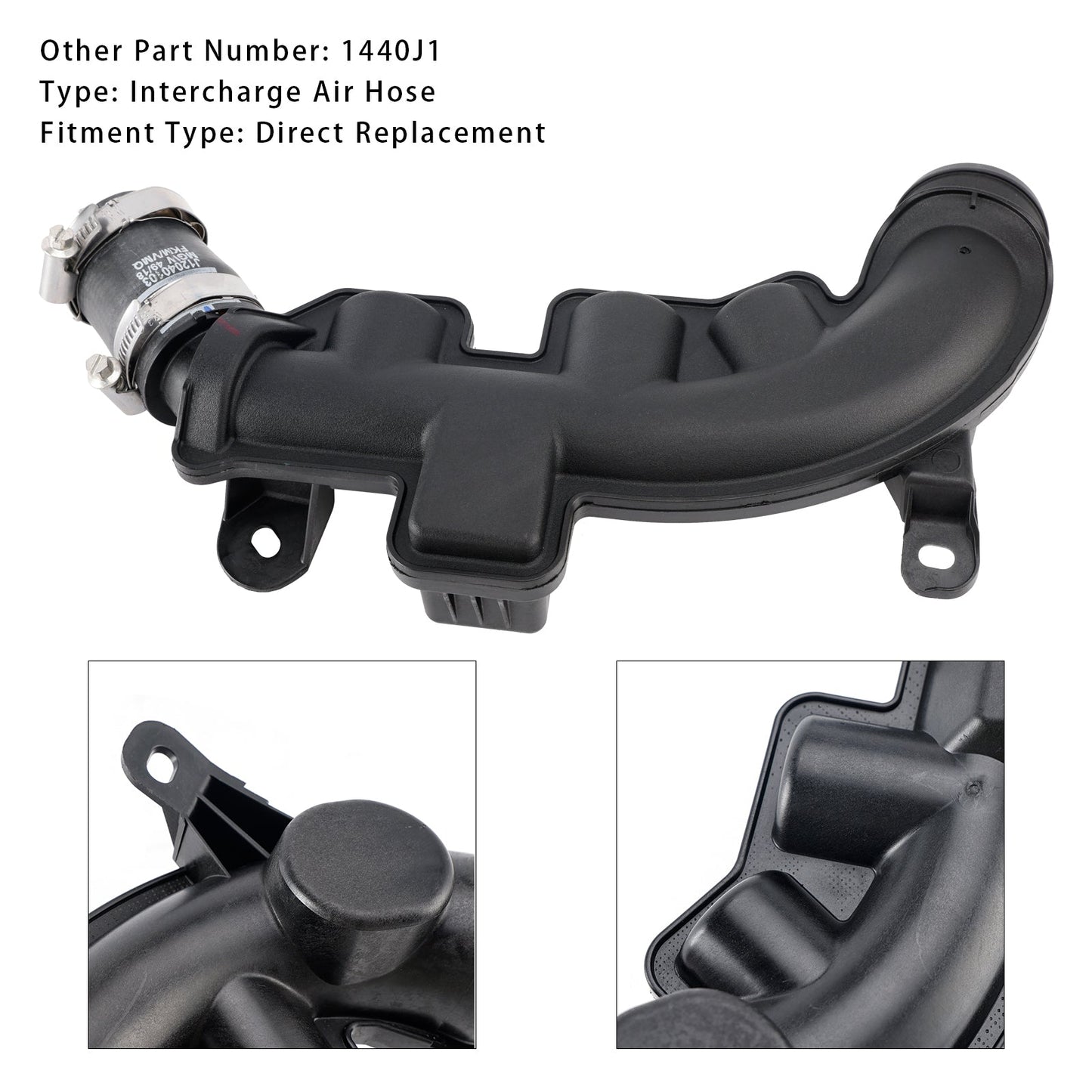 1440J1 Intercharge Air Hose For Peugeot C4 Picasso C5 DS53008 508 RCZ 1.6 THP