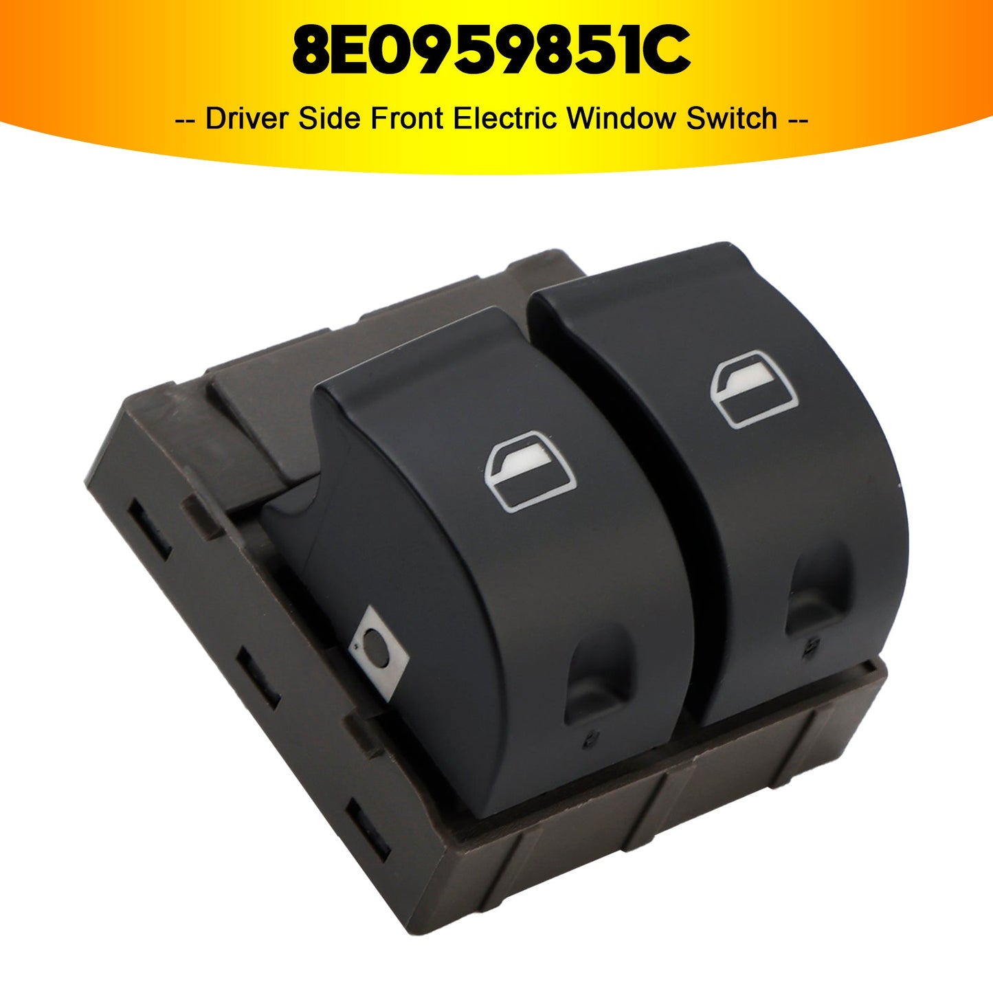 2010-2014 Audi TTRS Coupe / Roadster Driver Side Front Electric Window Switch 8E0959851C