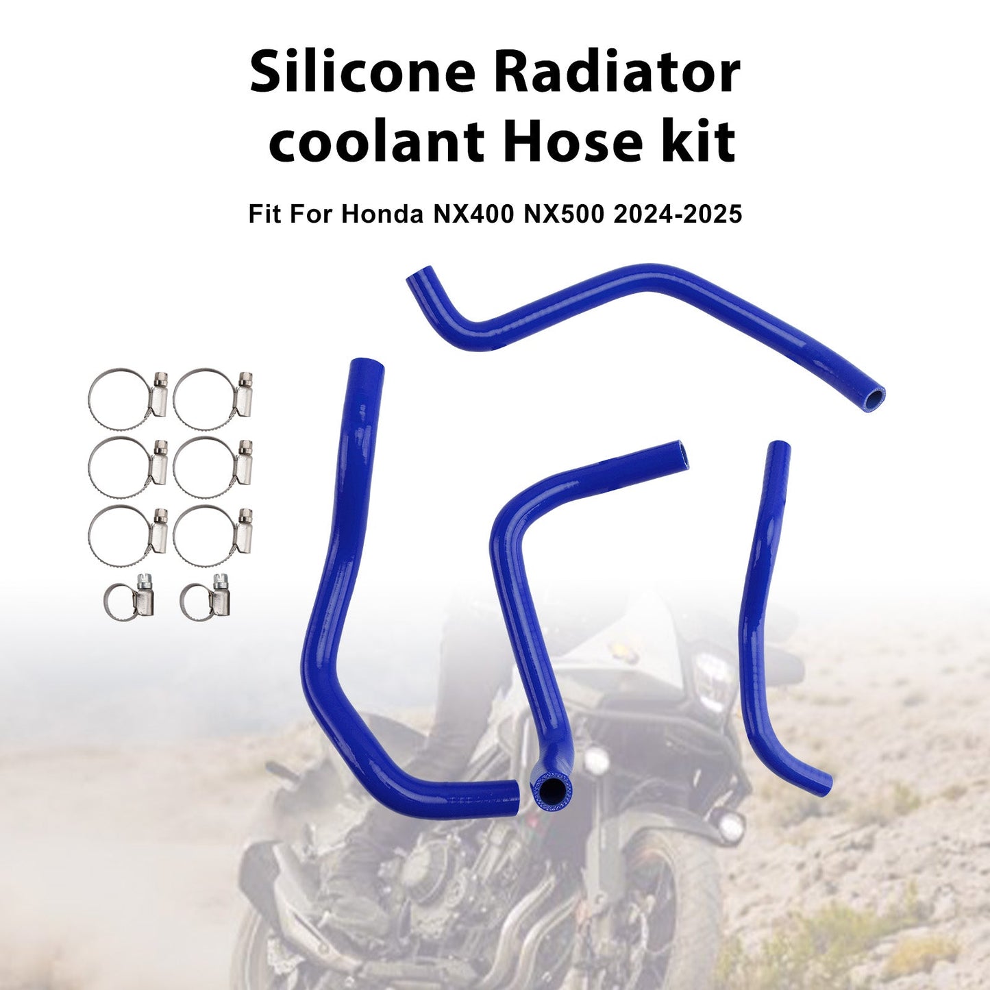 2024-2025 Honda CB500 Hornet Silicone Radiator coolant Hose