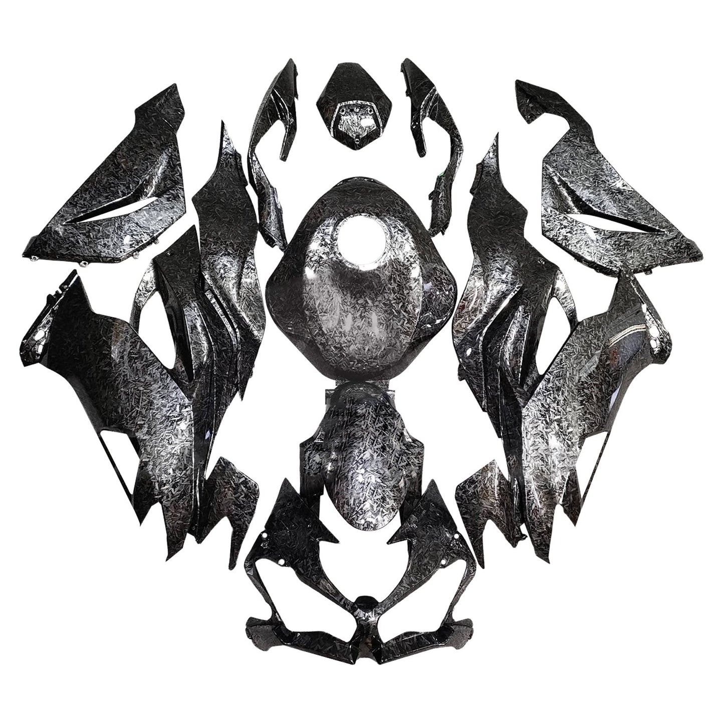 Injection Fairing Kit Bodywork Plastic ABS fit For Kawasaki ZX6R 2019-2023