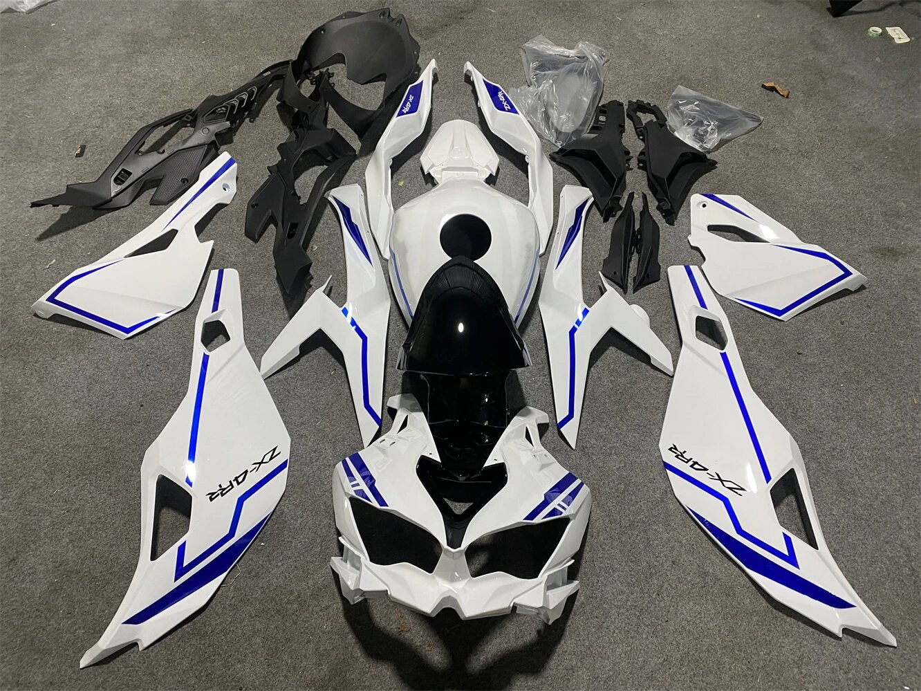 2019-2025 Kawasaki Ninja ZX-25R Amotopart Injection Fairing Kit Bodywork ABS #102