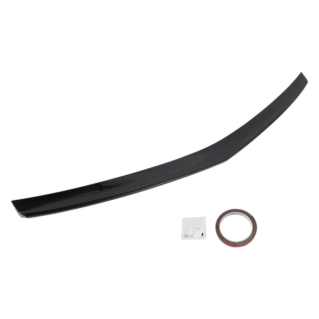 2008-2016 Mercedes-Benz E-Class W212 Carbon Fiber Look Rear Boot Spoiler
