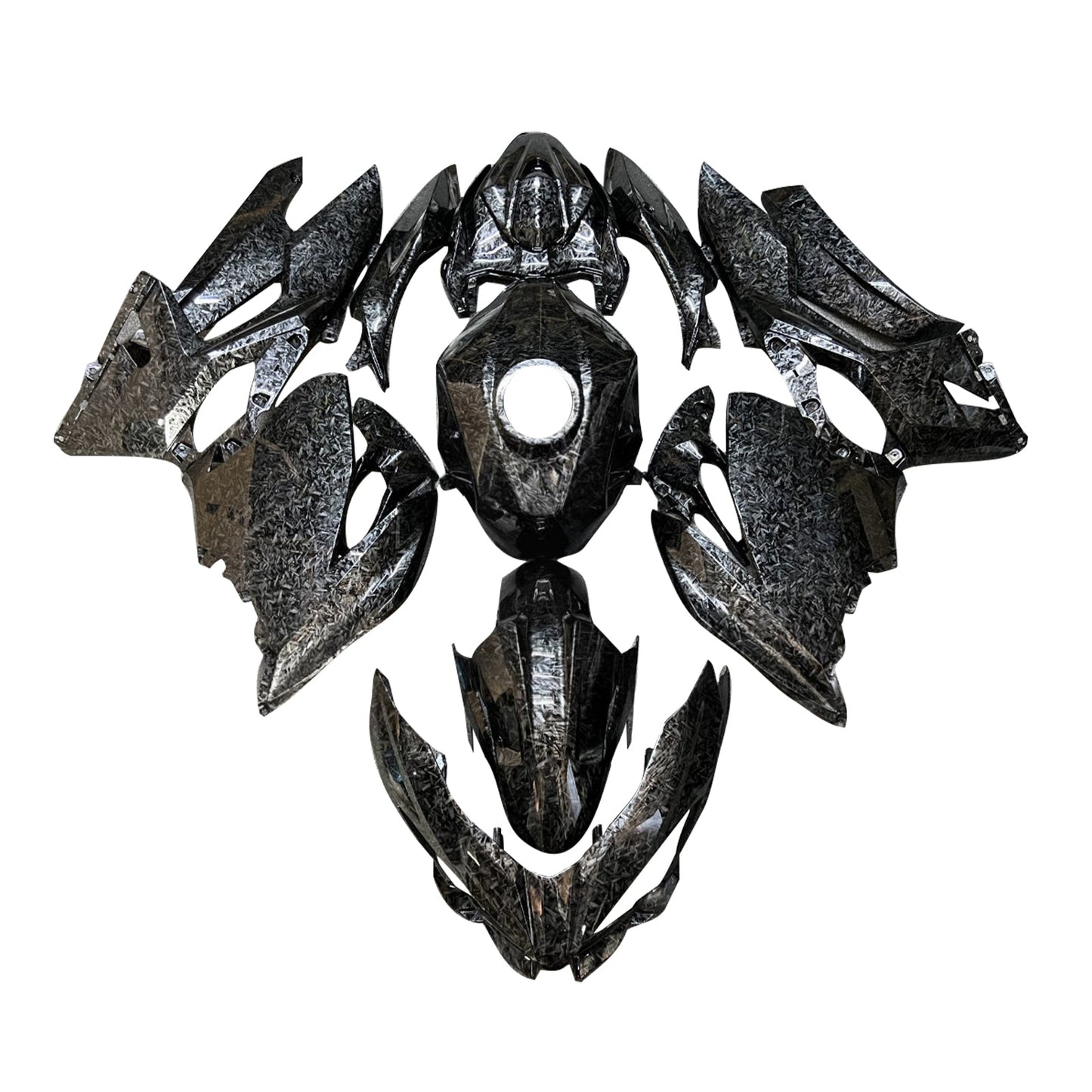 Injection Fairing Kit Bodywork Plastic ABS fit For Kawasaki EX400 Ninja400 2018-2024