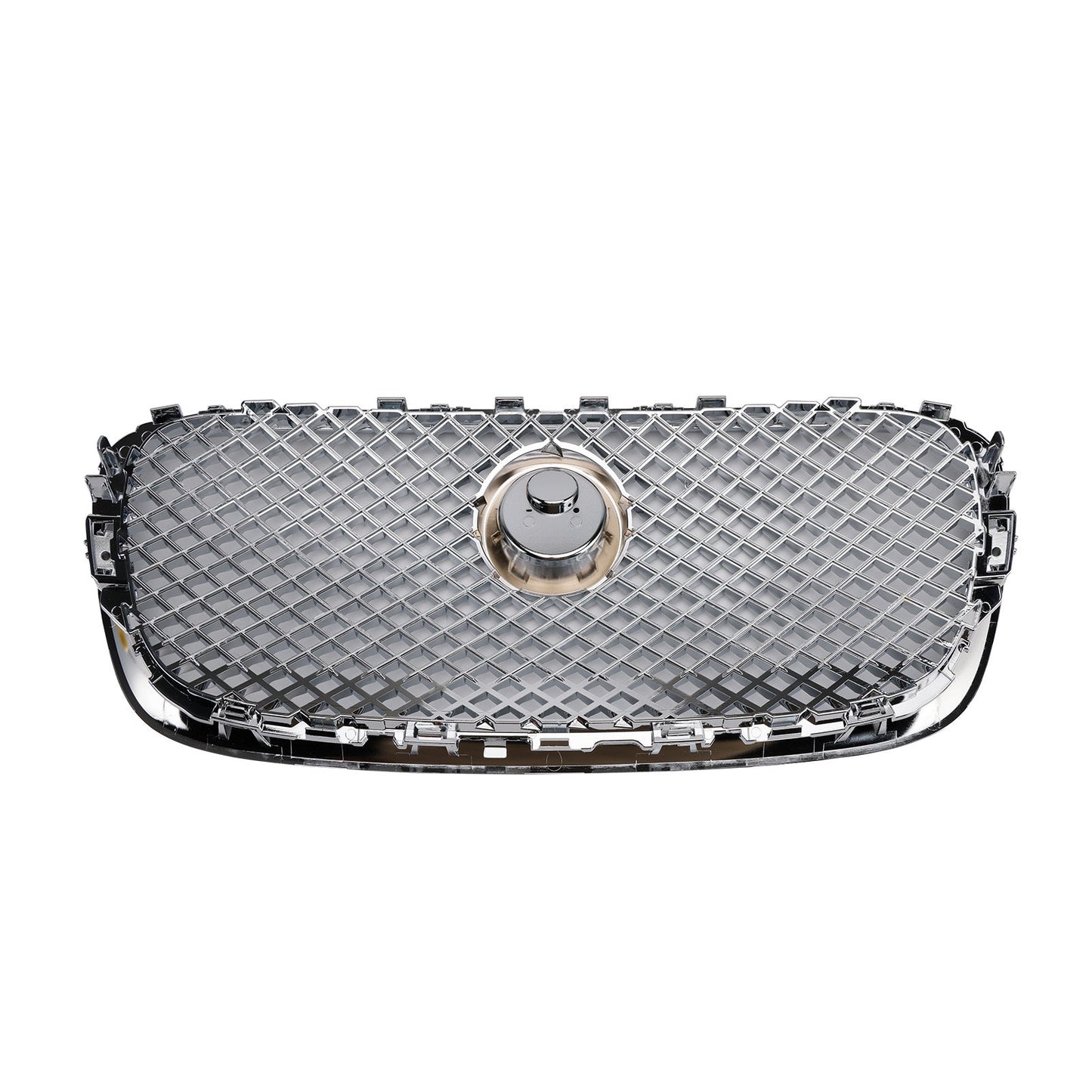 2008-2011 Jaguar XF XF-R Style Front Bumper Grill Grille Chrome