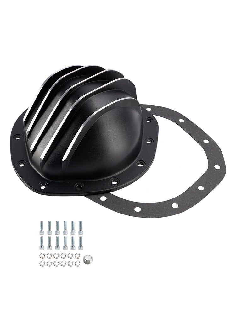 1967-1981 Chevy Blazer 1/2 Ton aFull-Size 12 Bolt Black Aluminum Differential Rear End Cover YI217826T CE2862856IEC