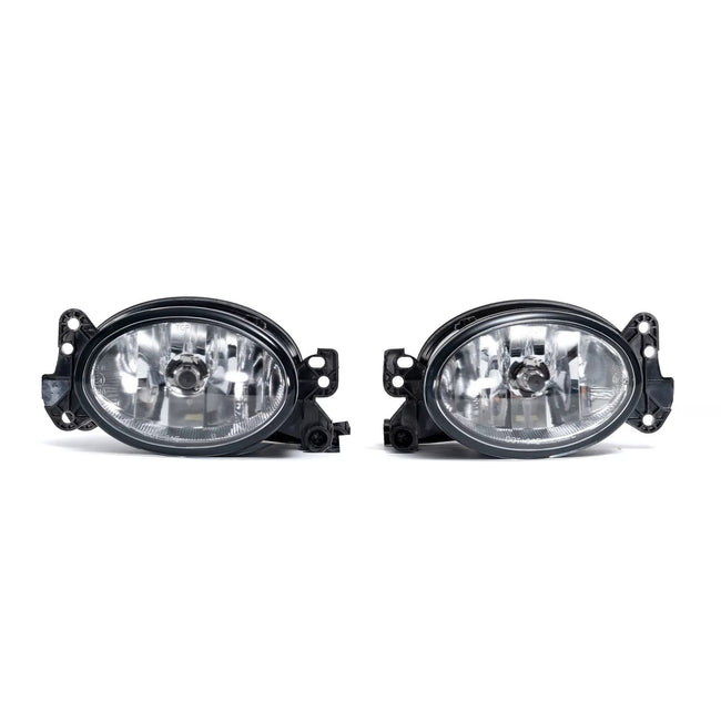 Pair Front Fog Light Lamps With Bulbs For Mercedes Benz W204 W211 W164 C219