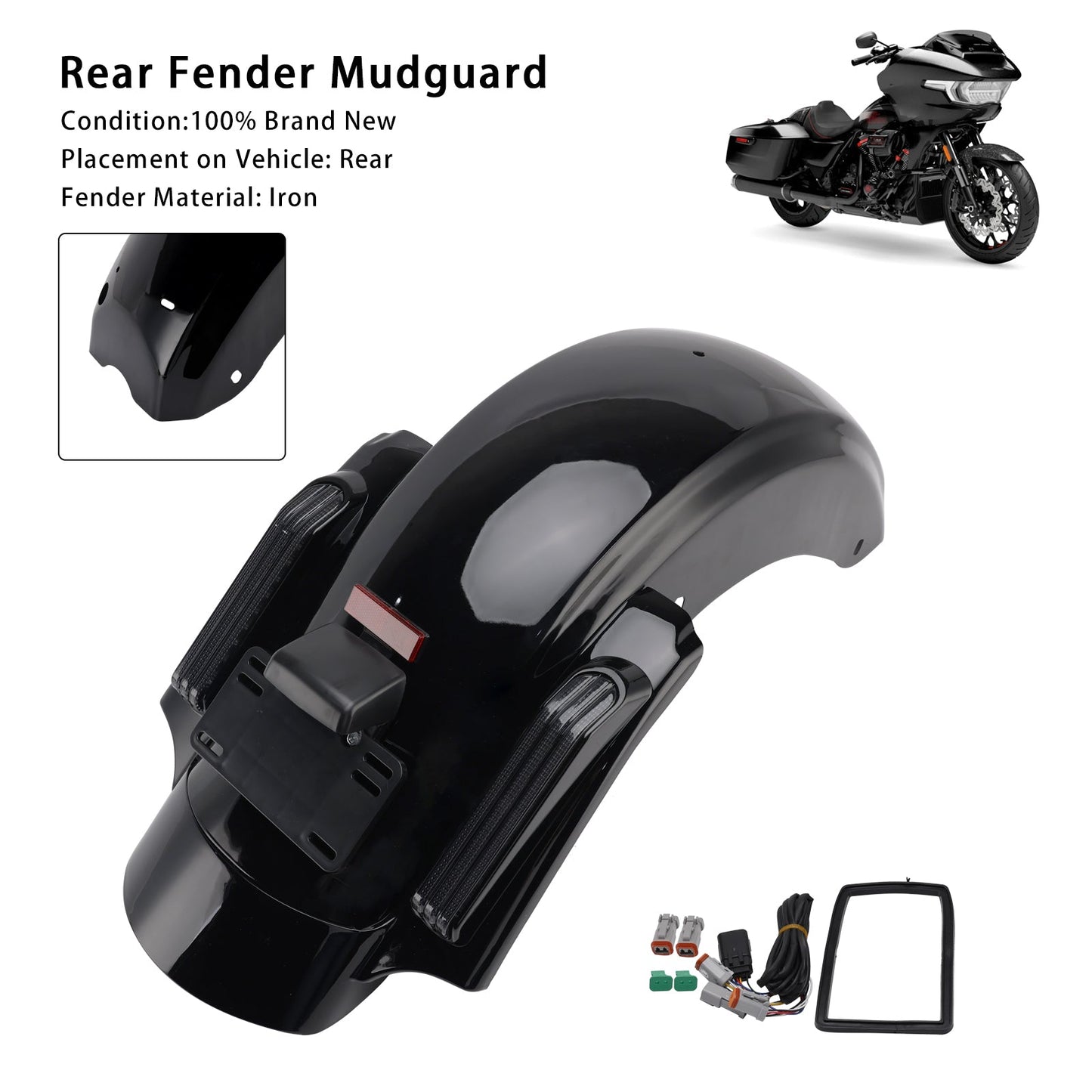 2025 Harley Touring Street Glide Ultra Rear Fender System
