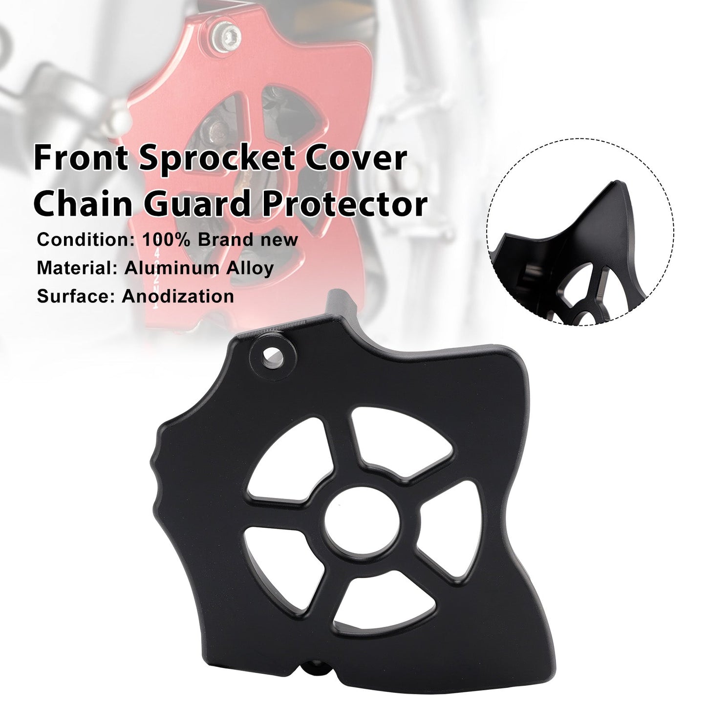 1993-2025 Honda XR650L Front Sprocket Cover Chain Guard Protector