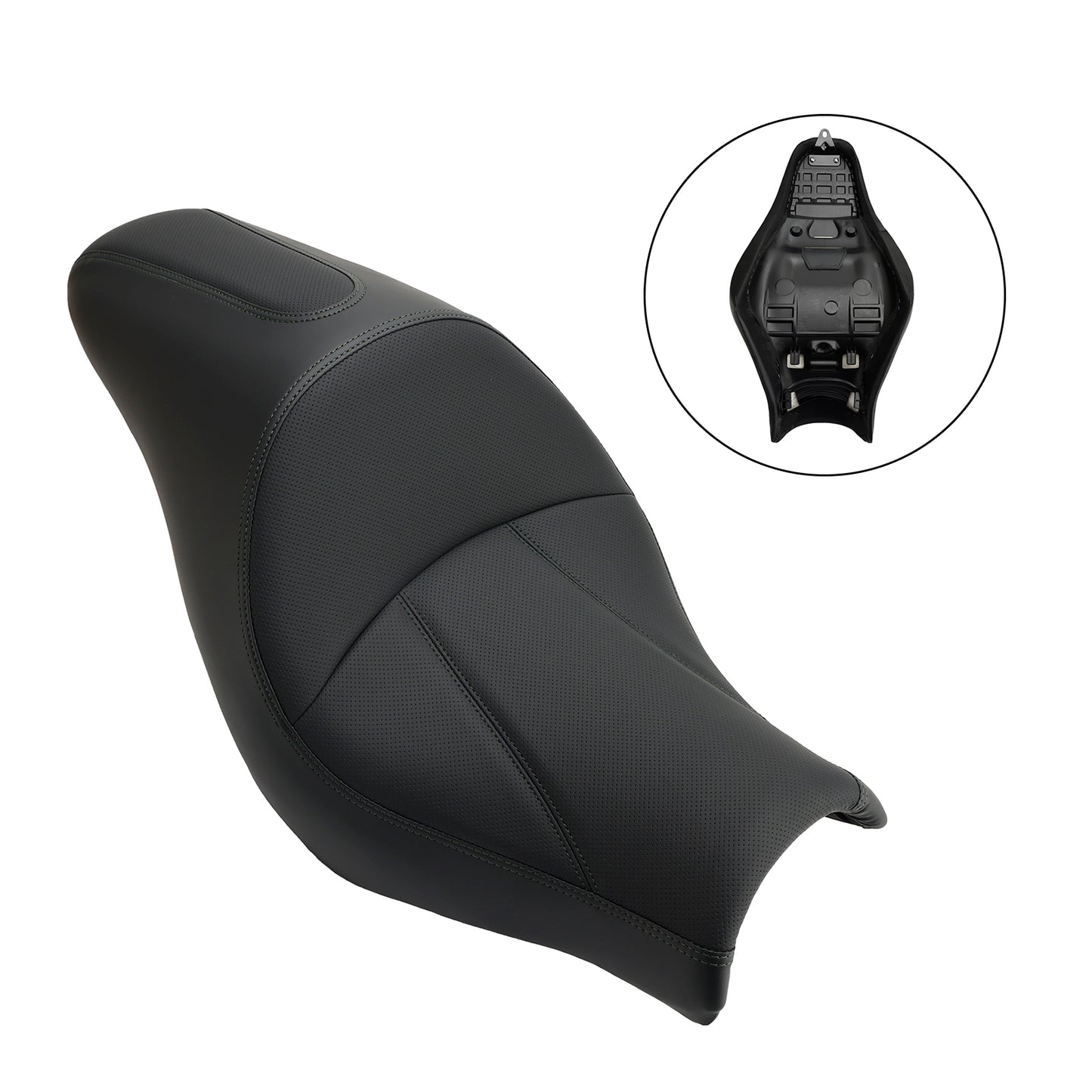 Front Driver Seat Passenger Cushion Pu For Kawasaki Vulcan S Vn En 650 15-23