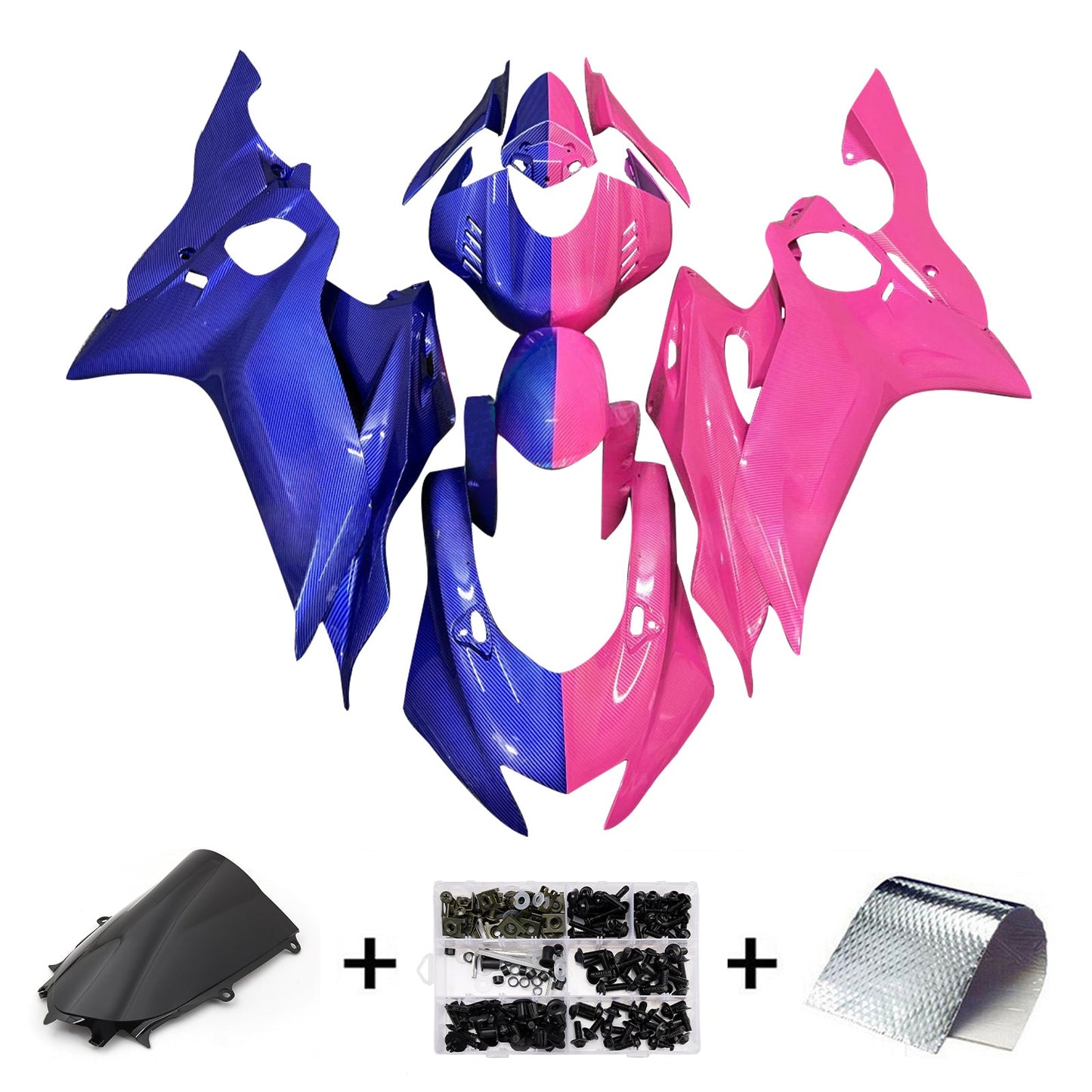 Injection Fairing Kit Bodywork Plastic ABS fit For Yamaha YZF-R6 2017-2023