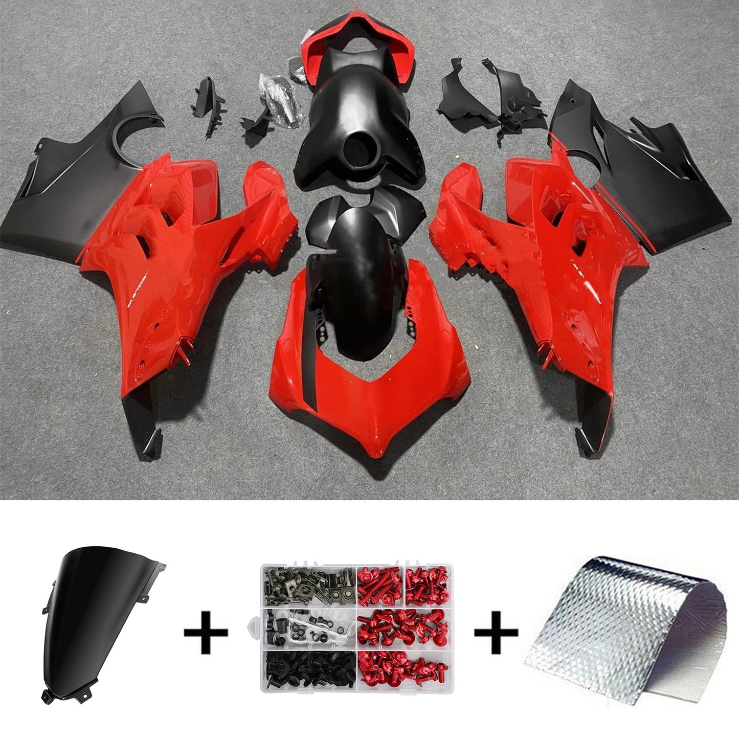 2020-2021 Ducati Panigale V4/V4S 2019-2022 V4SP/V4R Injection Fairing Kit Bodywork