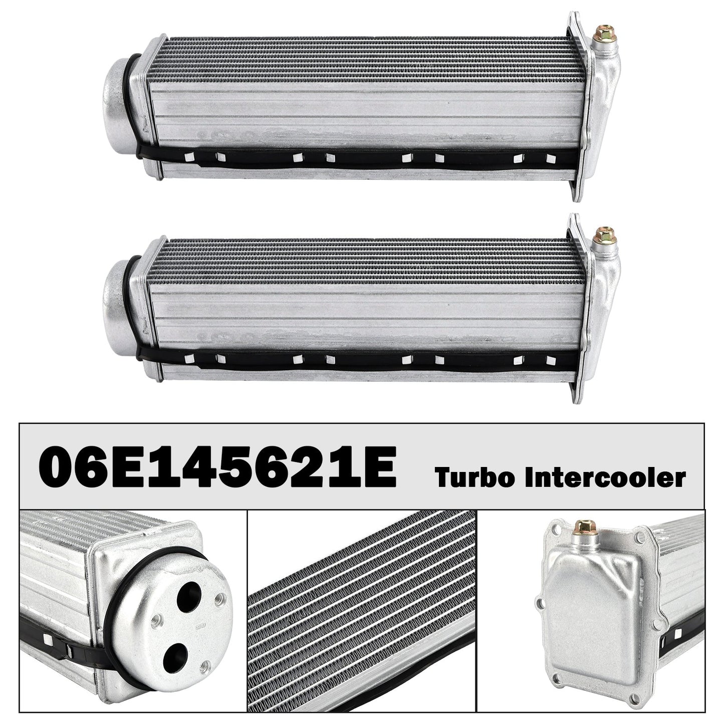 2010-2016 Audi S4 3.0L 2PCS Turbo Intercooler 06E-145-621-S