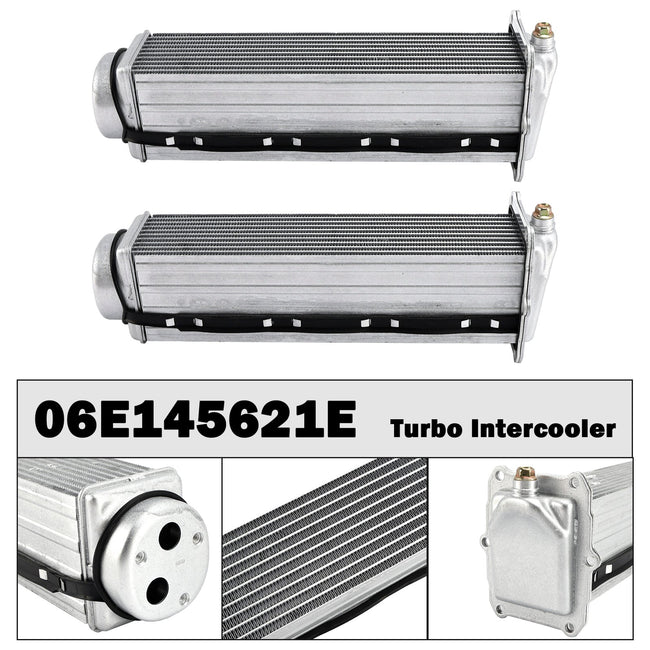 2013-2014 Audi A8 Quattro 3.0L 4.0L 6.3L 2PCS Turbo Intercooler 06E145621F