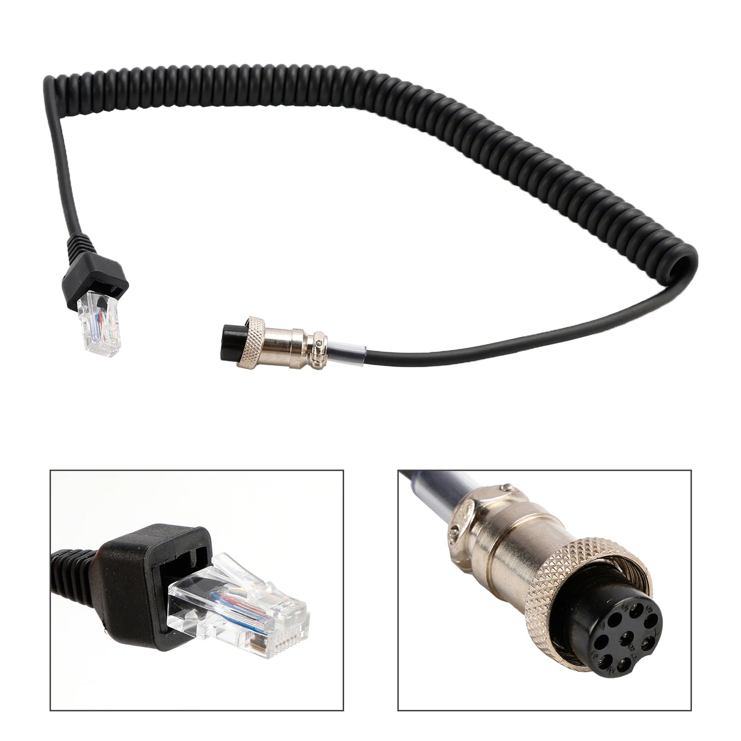 MH-31B8 Microphone Cable For Yaesu FT920 FT950 FT2000 Intercom Microphone Cable