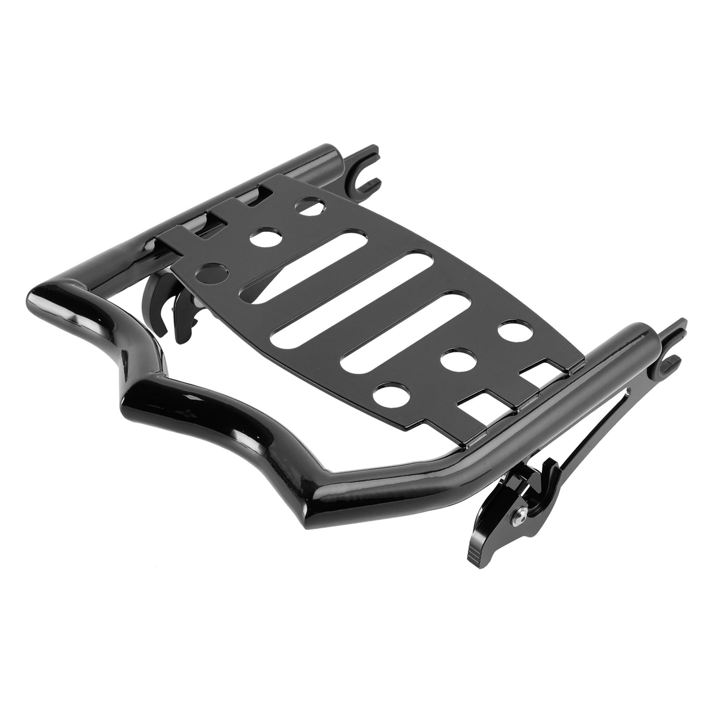 2009-2012 Road King Custom FLHRS/I Removable Luggage Rack Glossy