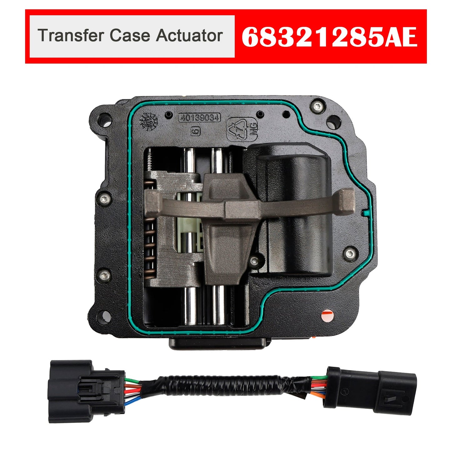 2014-2016 Jeep Cherokee 2.4L I4 A/T 4X4 LATITUDE Transfer Case Actuator 68321285AE 68224165AA
