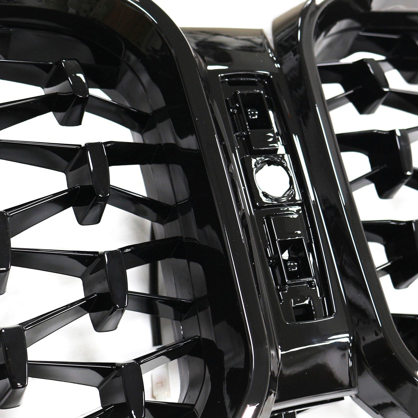 2022-2025 BMW X3 G01 X4 G02 Diamond Glossy Black Front Bumper Kidney Grille