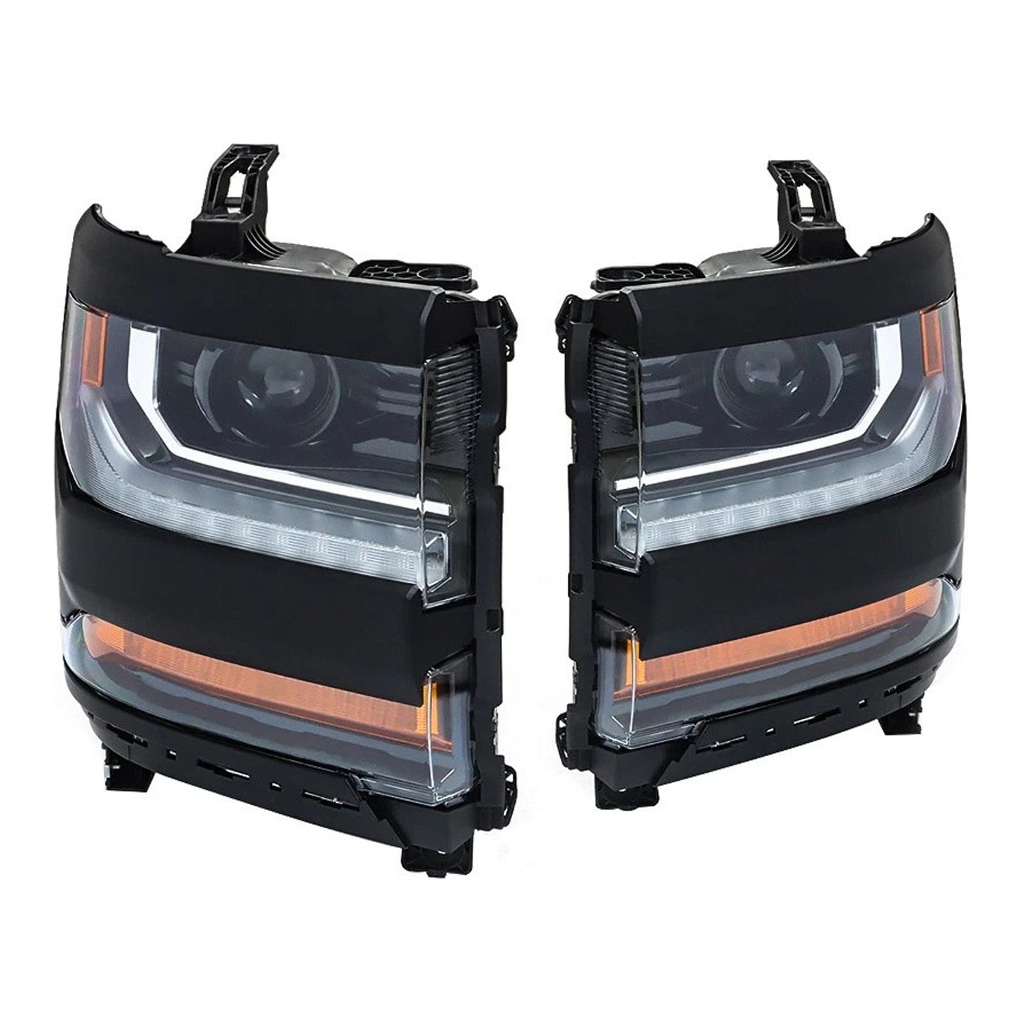 2016-2019 For Chevy Silverado 1500 Left+Right HID Xenon Projector Headlight 84388631 84181565