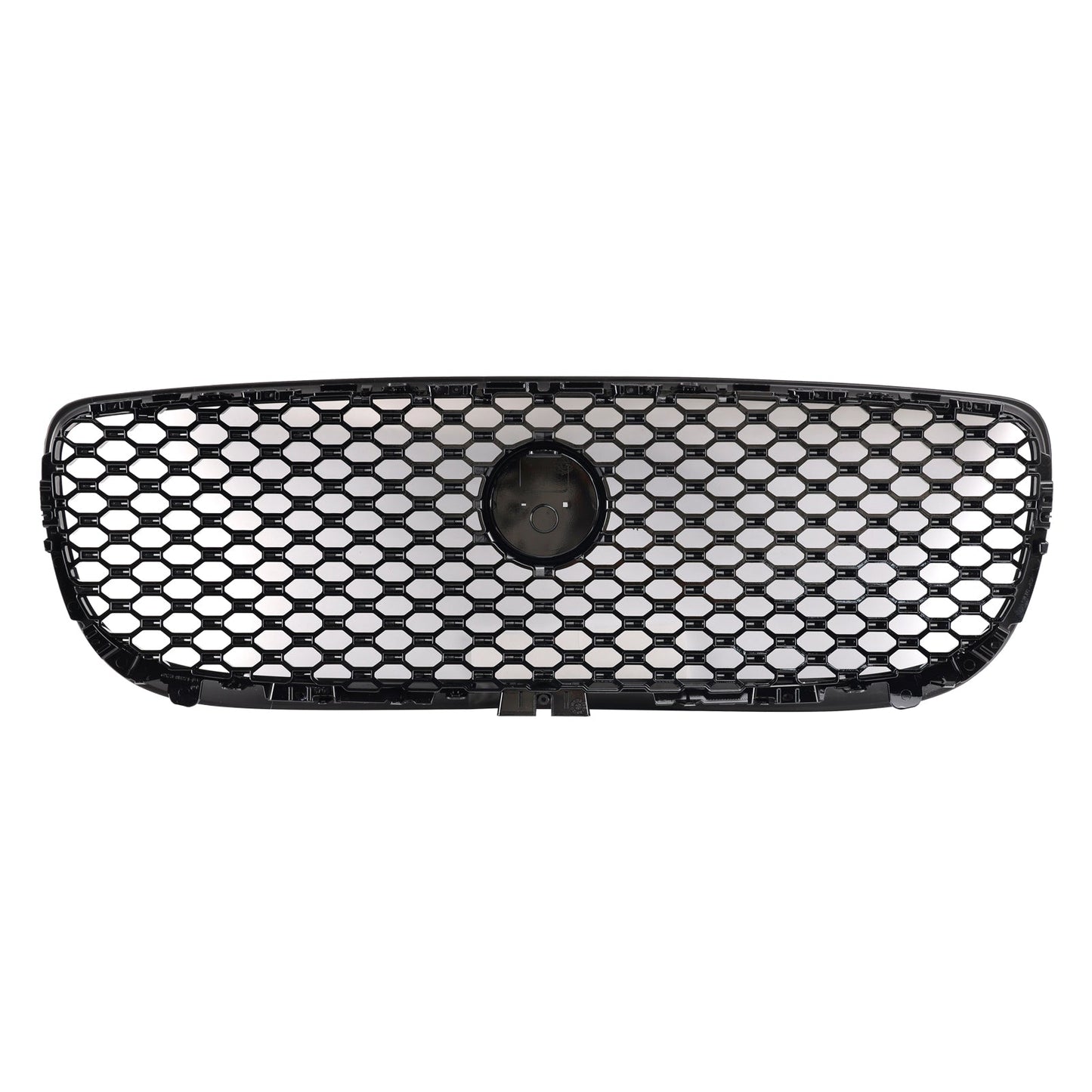 Gloss Black Honeycomb Front Bumper Grille Grill Fit Jaguar XE 2015-2018