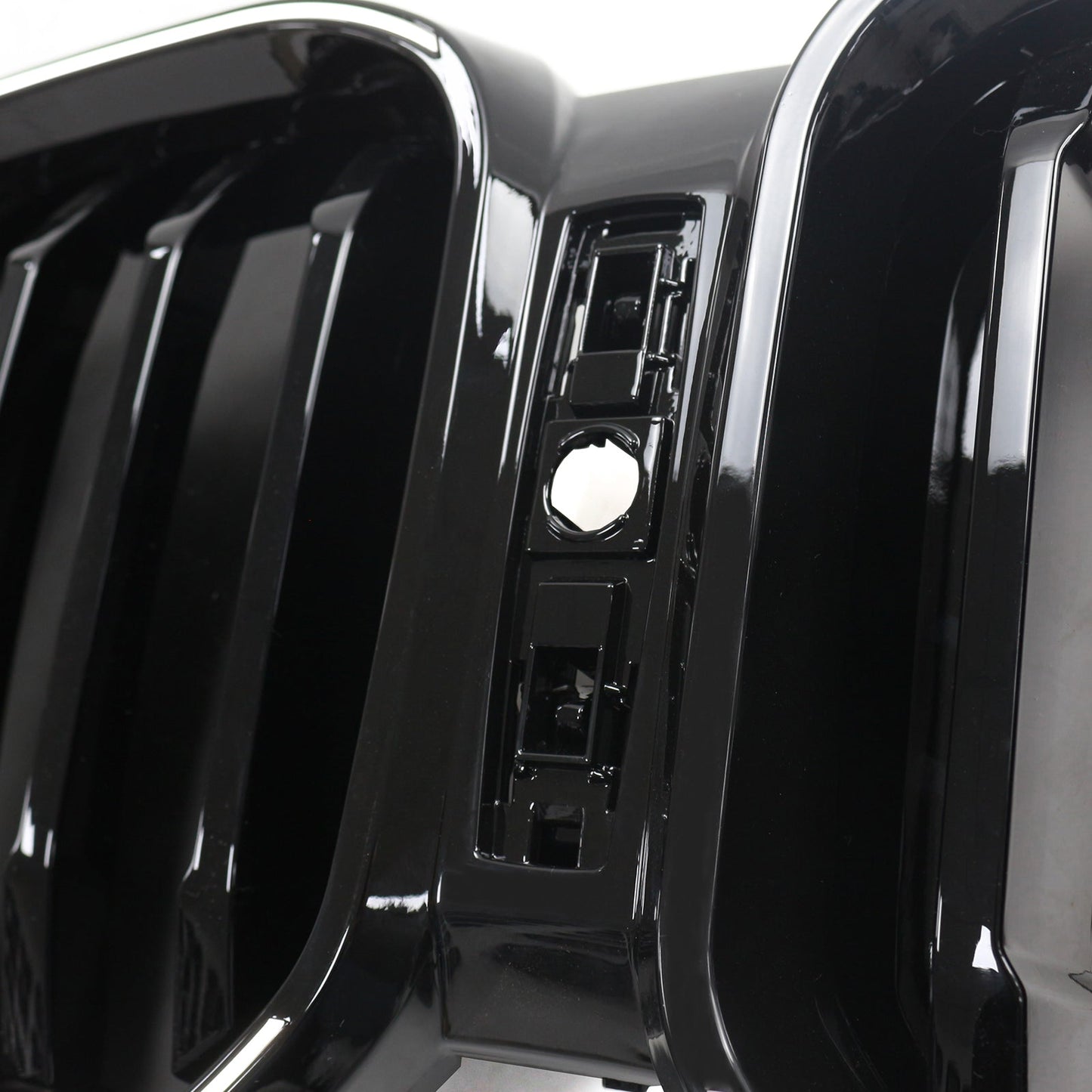 2022-2025 BMW X3 G01 X4 G02 Glossy Black Front Bumper Kidney Grille With Camera Hole