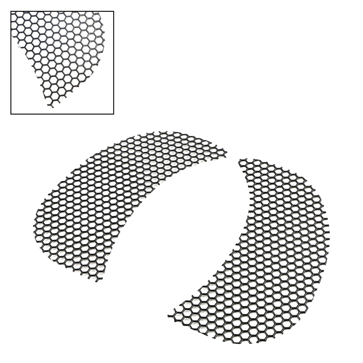 Side Fairing Vent Mesh Cover Fits For Road Glide Fltrx/Xs Fltru 15-21 Chrome