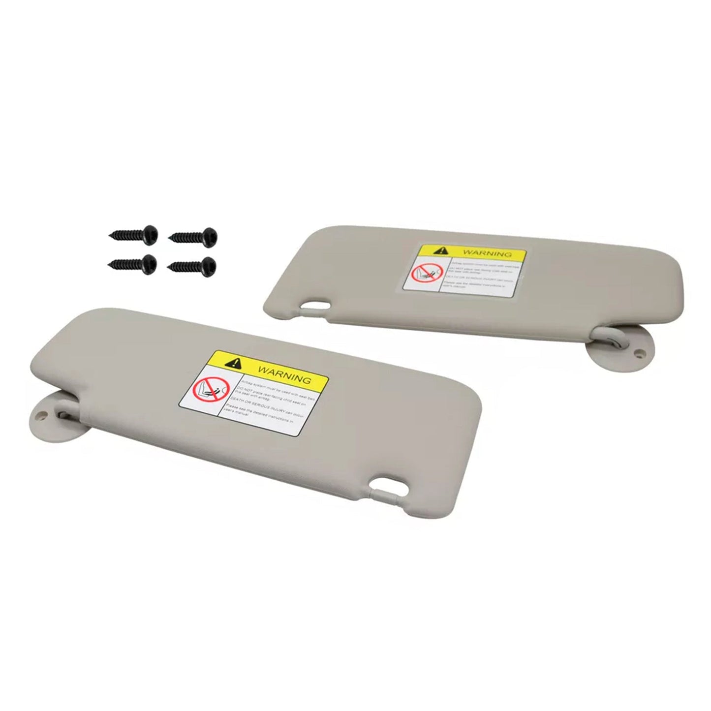 2PCS Gray Sun Visor Left & Right 42478247 42478249 For Nissan Altima 2013-2018