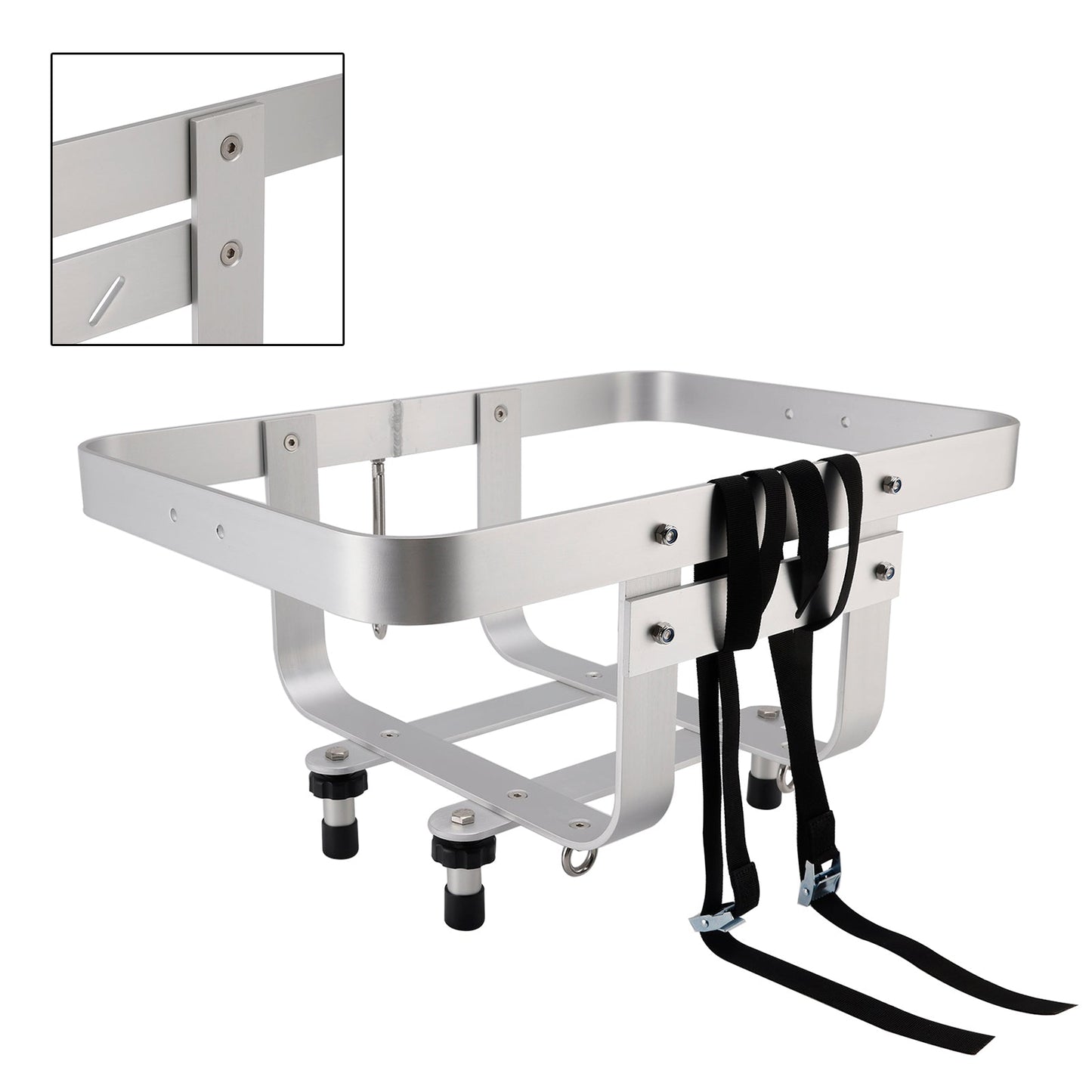 For Most Golf Cart Models Cargo Rack Cooler Bracket Fuel Can Mounts