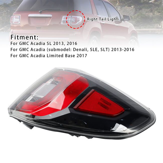 2013-2016 GMC Acadia Right Tail Light Brakelight Lamp