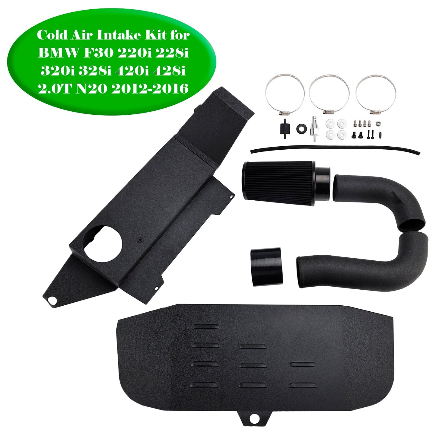 2013-2016 BMW 228i 320i 328i 420i 428i 2.0T N20 Cold Air Intake Kit